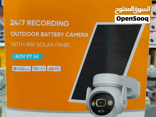 كاميرا خارجية احترافية تشتغل ببطارية 8 ميجا متحركة 4k