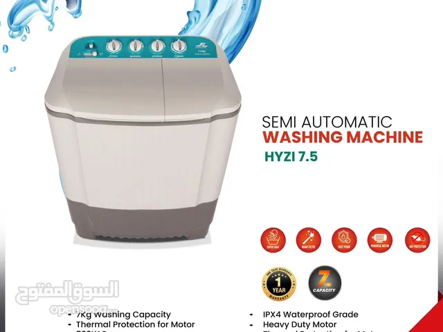 All over Oman delevery Bluberry brand new semi automatic automatic washing mechine 7kg capcity