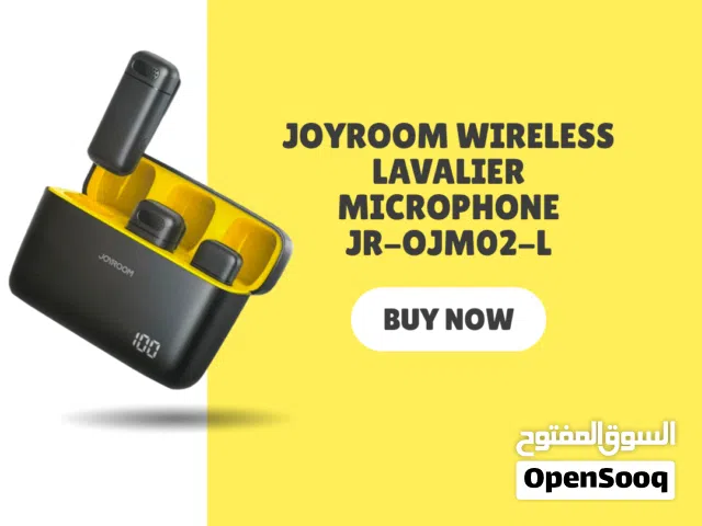 Joyroom Wireless Lavalier Microphone JR-OJM02-L  مايك جيروم