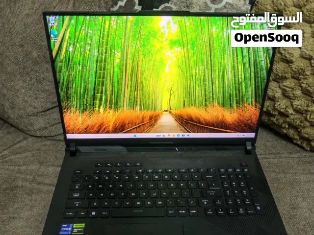 Asus Rog Strix G18 i9-14th gen RTX4080 18INCH QHD Display بحالة ممتازة