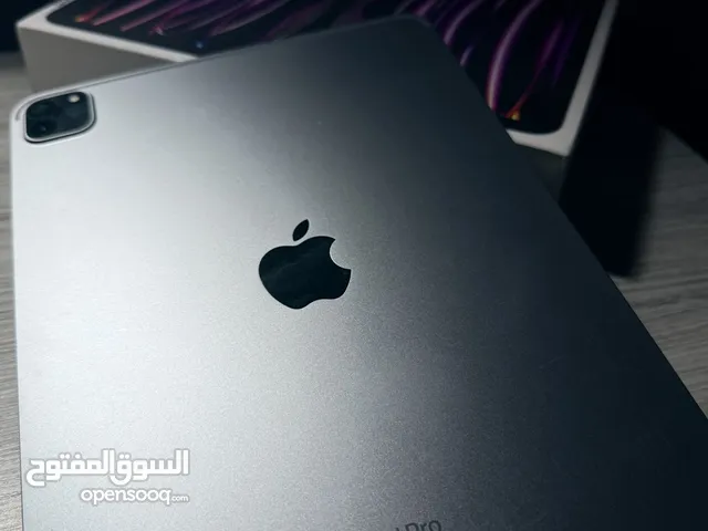 iPad Pro m2 الجيل الرابع 256 GB لحق حالك الجهاز فل نظافه
