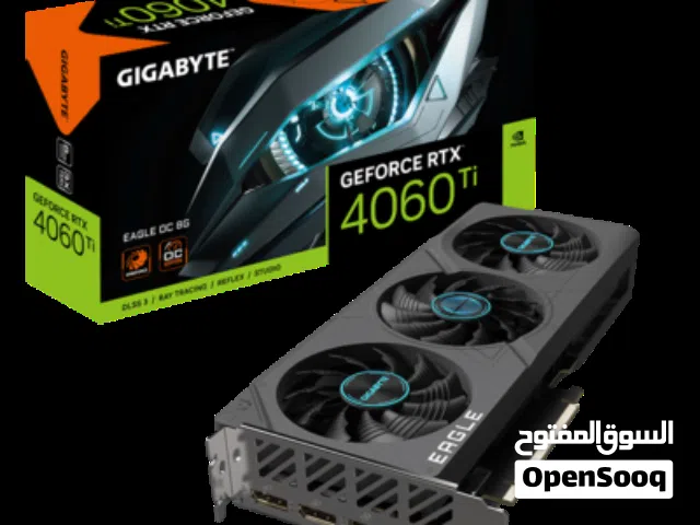 rtx 4060 ti 8g gigabyte oc كرت نضيف ما مفتوح