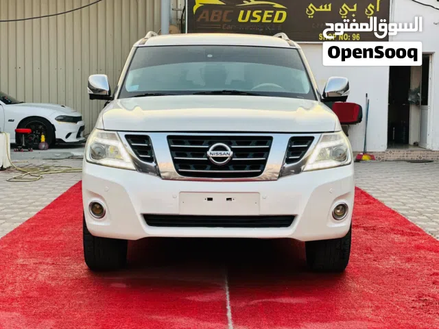 Nissan Patrol Platinum 2014 GCC  Full Option  V8 5.6L  360 Camera  Rear Entertainment