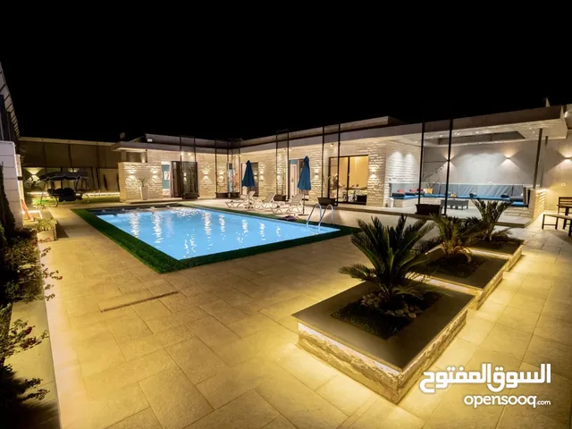 (فرصة استثمارية مميزة بعائد ممتاز ) شاليه فاخر جداً للبيع في البحر الميت الراما بجانب منتجع البحيرة