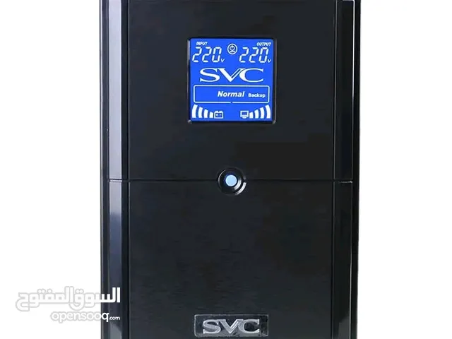 منظم كهرباء وخازن للكهرباء في نفس الوقت  من نوع SVC قوه 3000  مستخدم نظيف بنسبه 90% وبسعر عرطه 75000