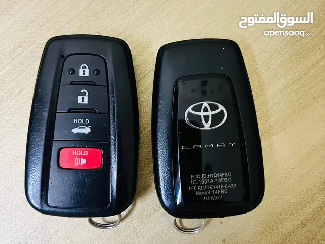 للبيع مفتاح كامري وكاله اصلي من 2018الئ2024