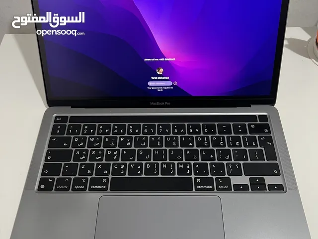 لابتوب ماك بوك برو M1 بحاله نظيفة جداً