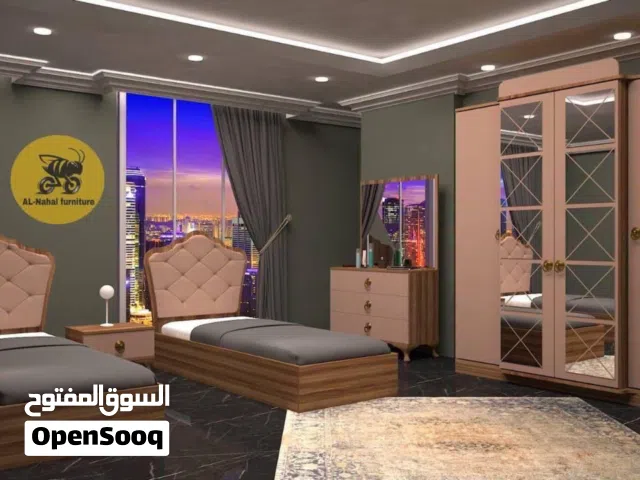 مجموعه غرف نوم تركي 5قطع ابواب شبابي
