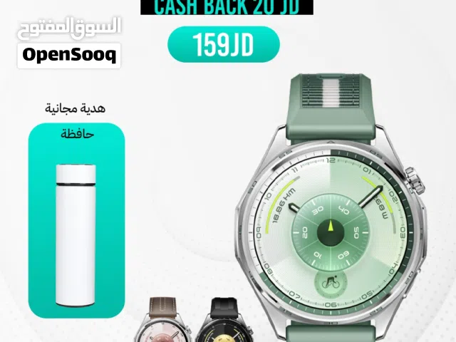 ساعة ذكية هواوي HUAWEI WATCH GT6 46MMعالية الجودة مع ميزات متقدمة