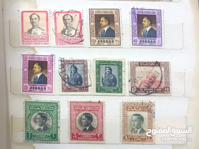 طوابع قديمه ومتنوعه للبيع إقرأ الوصف