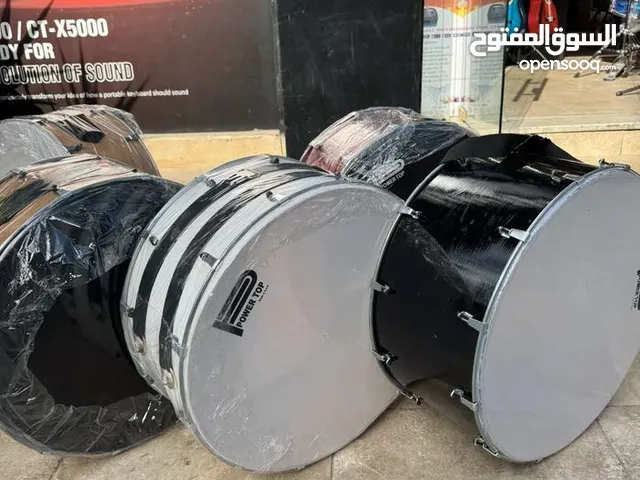 طبل POWER PEET الأصلي سوري مع حقيبه وعصي وكفاله رسميه