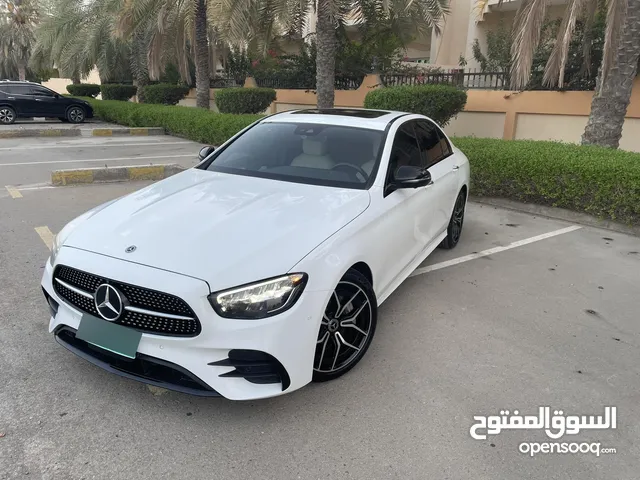 مرسيدس E350 دفريشن. شاصي وايرباجات الوكالة فل اوبشن داخليه بيج موديل 2021