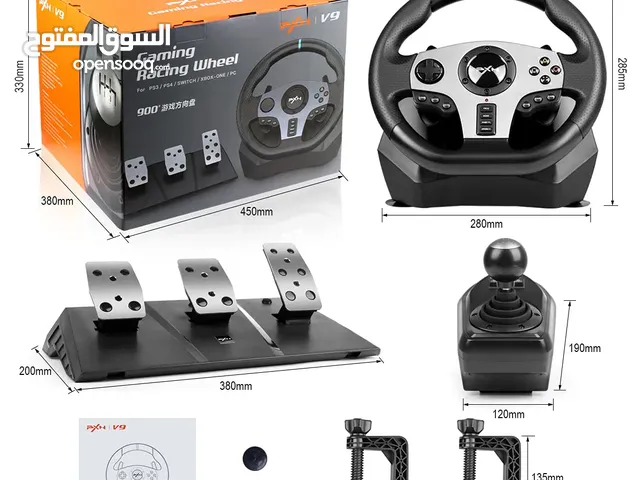 PXN-V9 Pro دركسيون ألعاب احترافي مع بدالات وناقل يدوي  تجربة قيادة واقعية  Office One