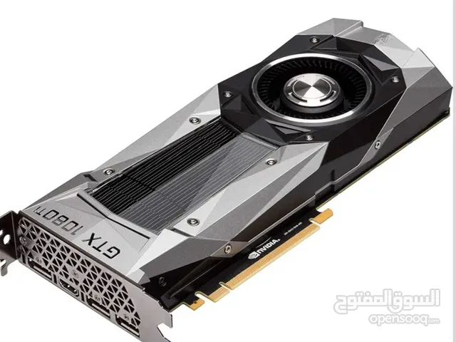 للبيع كرت شاشة GTX 1080 Ti 11GB مستعمل 870شيكل شامل التوصيل