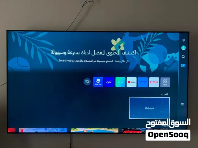 بلازما شونك 4k نضيفة جداً غير مستخدمة  55