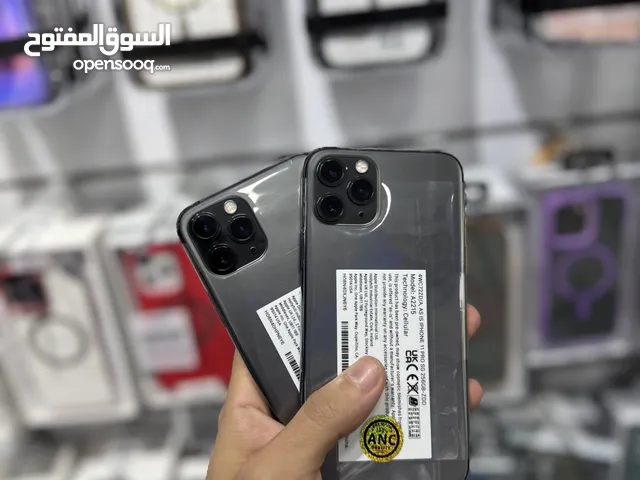 ايفون 11 برو 256 جيجا لون رمادي قرافيت مميز جديد مش مستخدم نو اكتيف على موقع ابل الرسمي