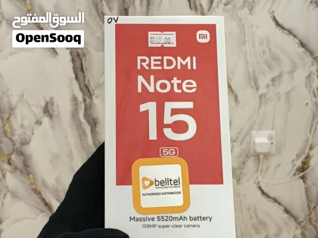 BIG DEAL REDMI NOTE 15 5G. 8+256GB