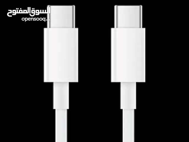 XIAOMI CABLE TIP-C TO TIP-C /// سلك شحن شاومي الاصلي افضل سعر بالمملكة