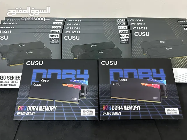 رام RAM 16GB DDR4 DDR5 3200 3600 5600 6400 RGB جديد — متوفر الآن