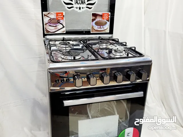 فرن اربع عيون تاكوما مدرع غاز وكهرباء استيل كامل وبضمان عشر سنوات