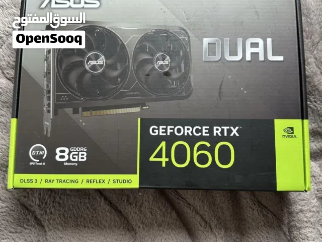 كرت شاشه 4060 oc نظيف جدا حاله الوكاله