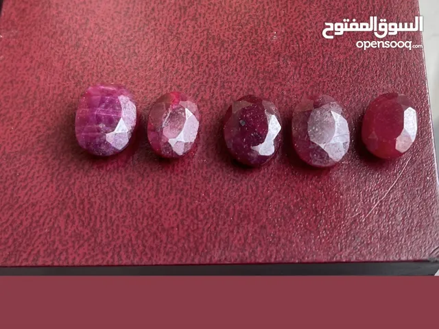 Natural African Red Ruby Oval Shape