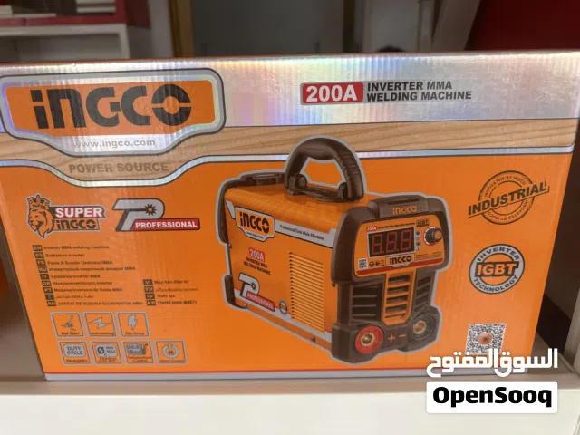 مكينه لحام بقوه 200 أمبير جديدة