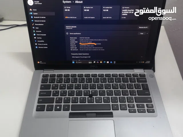 ديل لاتيتيود نظيف جداً رام 16 جيجا آي فايف الجيل العاشر