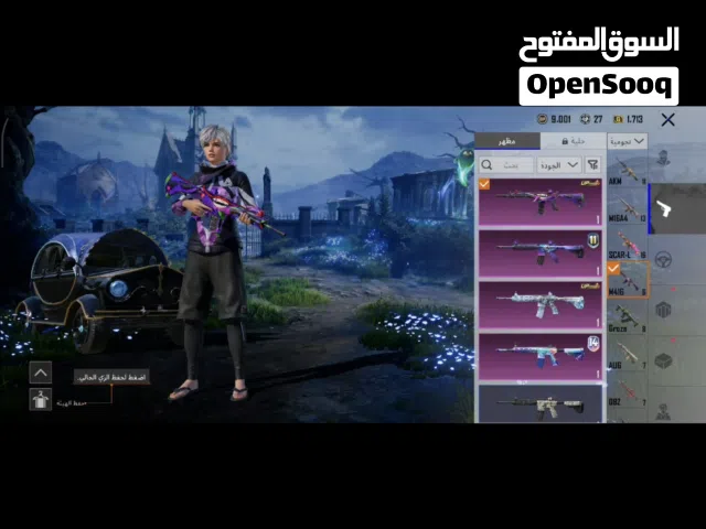 حساب ببجي شخصي للبيع شوف الوصف