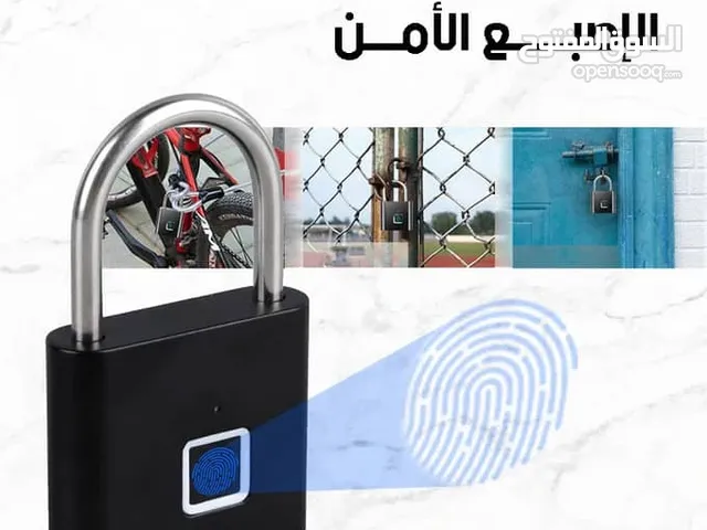 قفل البصمه الذكية بدون مفتاح USB قابلة للشحن قفل الباب IP56 مقاوم للماء سريعة فتح معدن الزنك