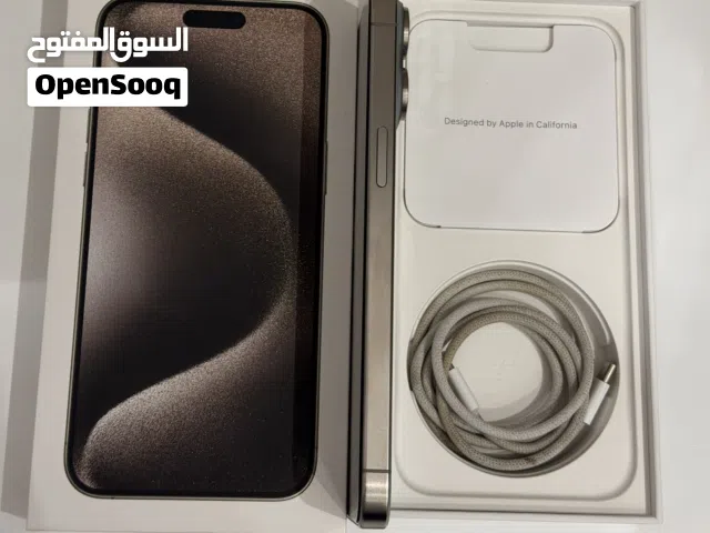 Iphone 15 pro max natural gray 256 giga