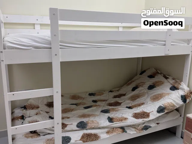 لبيع سرير طابقين من ايكيا IKEA Bunk Bed with 2 Mattresses