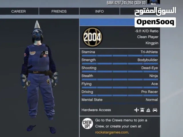 GTA Accounts and Characters for Sale in Jerusalem