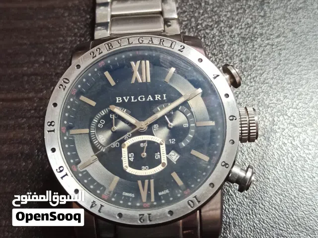 ساعة BVLGARI رجالية فاخرة