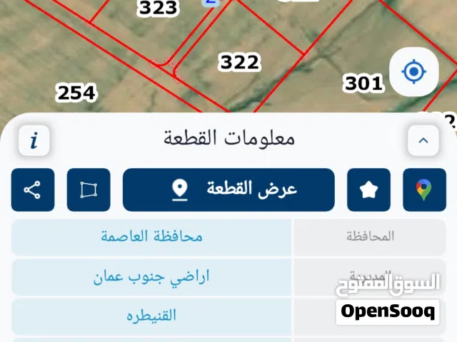 Farm Land for Sale in Amman Al-Quneitirah
