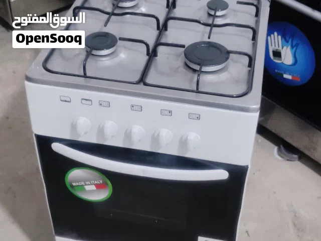 اربعه شعله لحاله ممتازه لون ابيض استخدام بحاله جيده مع التوصيل والتشغيل والكفاله مقاس 50 في 50