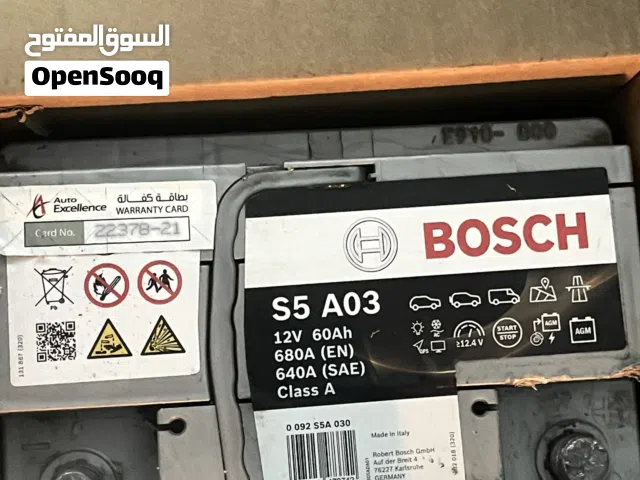 بطارية بوش للبيع 60 امبير للبيع