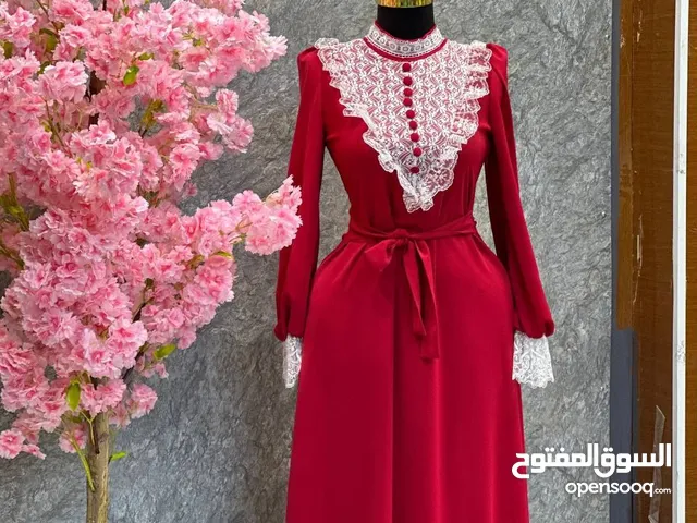 فستان كلوش يجنن القماش جوسيكا تركي