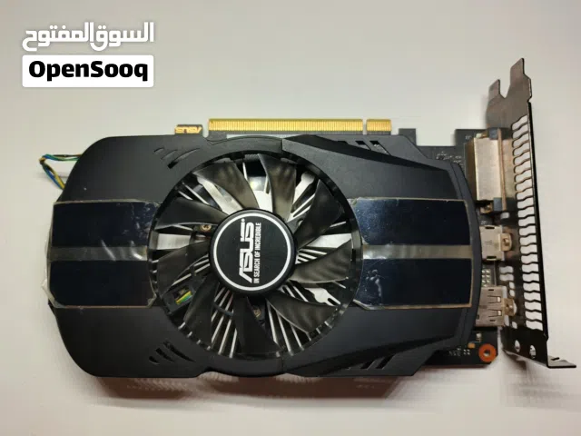 كرت شاشة ASUS Phoenix GTX 1050 Ti 4GB بحالة ممتازة