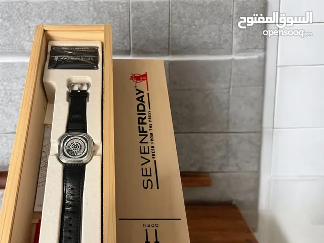 Seven Friday automatic 24 hour preserve full day watch slightly used.