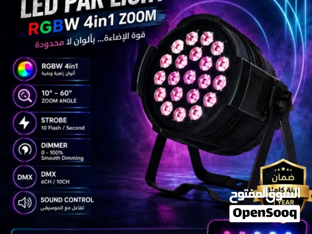 كشاف LED par 18×10W من stage light