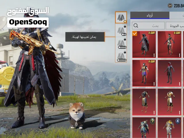 حساب بييجي للبيع