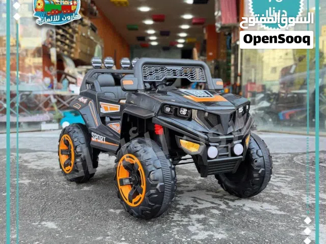 سيارة شحن ( جامو ) 4 ماتور افضل جوده مع كفالة مع هزاز و انارة و بلوتوث من المصنع مباشره ...