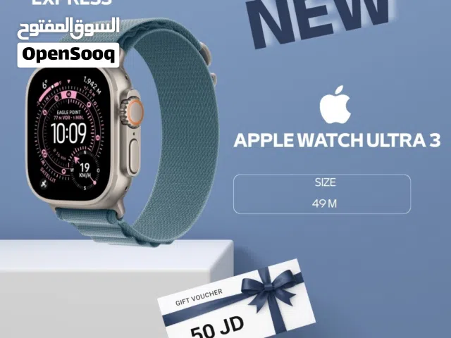 APPLE WATCH ULTRA 3 ( 49M ) NEW /// ساعه ابل الترا 3 الجديد مقاس 49 ملي