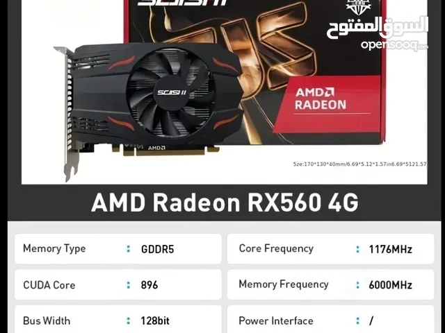 AMD Radeon RX560 4G