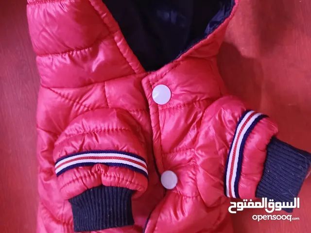 ملبس قطط/كلاب خامة من البوليستر الحجم S والخامة جيدة جداً السعر 15 الف دينار +بيه مجال