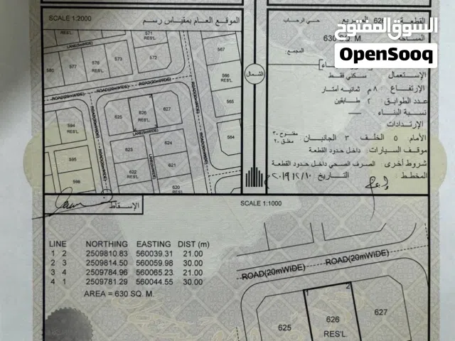 ارض سكنيه للبيع للتواصل