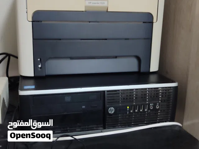 Pc with HP monitor