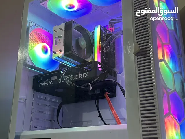 بيسي للبيع جاهز ب لكامل مع ماوس و كيبورد .. لبيسي ما شاكي منه شي ..( RTX4060 ) شاهد الوصف .......