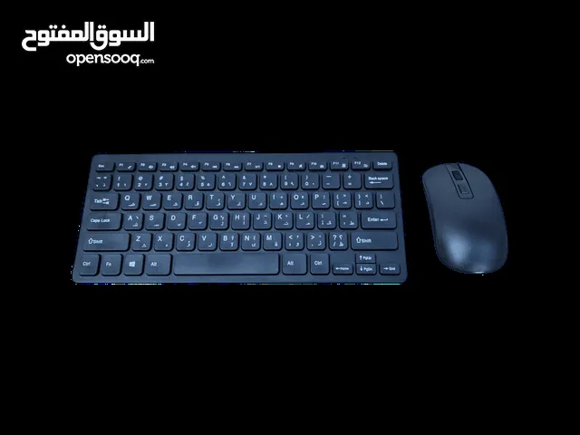 ميني كيبورد مع ماوس لاسلكي
